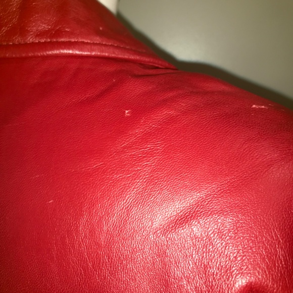 WilsonsLeather red sports coat jacket - Picture 5 of 16